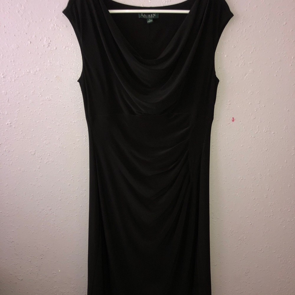 L. Ralph Lauren Dress. BLACK.